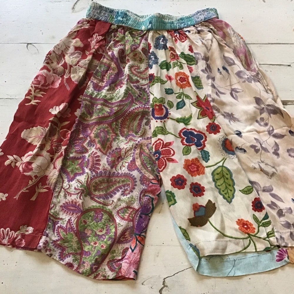 Sacred Threads Boho Floral Shorts - image 2